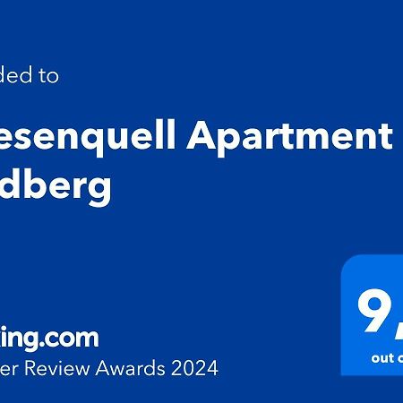 Wiesenquell Apartment Feldberg Feldberg  Eksteriør billede